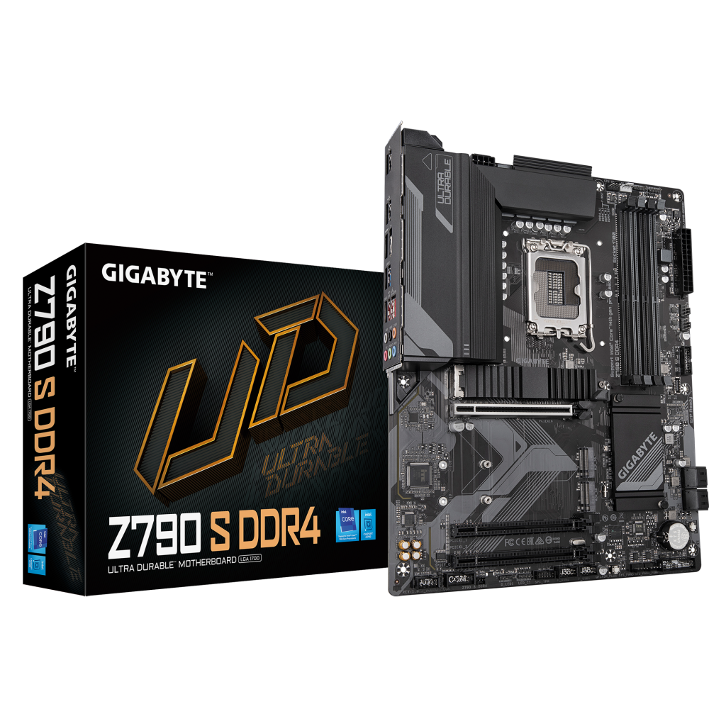 Gigabyte Z790 S DDR4 | Processor family Intel | Processor socket  LGA1700 | DDR4 | Supported hard disk drive interfaces SATA, M.2 | Number of SATA connectors 4