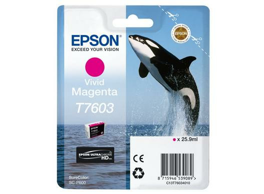 Epson T7603 | Ink Cartridge | Vivid Magenta