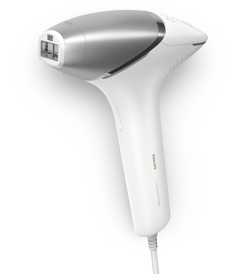 Philips Lumea IPL 8000 Series Hair Removal Device with SenseIQ | BRI940/00 | Bulb lifetime (flashes) 450.000 | Number of power levels 5 | White/Silver