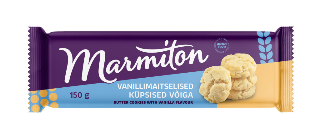 Võiküpsised MARMITON vanillimaitselised 150g