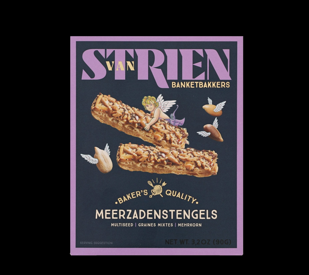 Pikantsed küpsised VAN STRIEN, seemnetega, 90 g