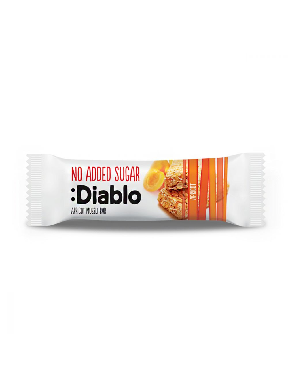 Müslibatoon DIABLO, aprikoosiga, suhkrulisandita, 30g (kogus 2 tükki)