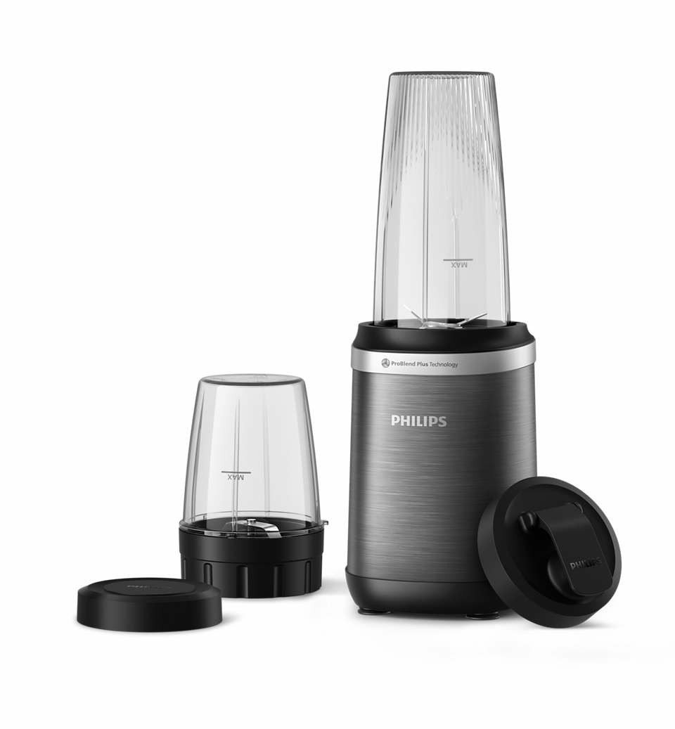 Philips Blender | HR2766/00 | Tabletop | 1000 W | Jar material Plastic | Jar capacity 0.7 + 0.3 L | Ice crushing | Black