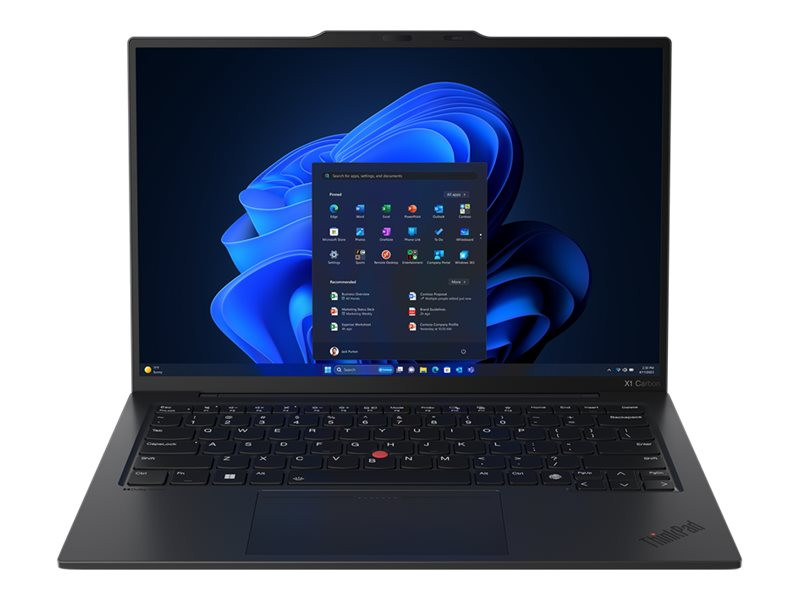 Lenovo ThinkPad X1 Carbon | Black | 14 " | IPS | WUXGA | 1920 x 1200 pixels | Anti-glare | Intel Core U7 | 155U | 32 GB | Soldered LPDDR5x | Solid-state drive capacity 1000 GB | Intel Graphics | Windows 11 Pro | 802.11ax | Bluetooth version 5.3 | LTE Upgradable | Keyboard language English | Keyboard backlit | Warranty 36 month(s) | Battery warranty