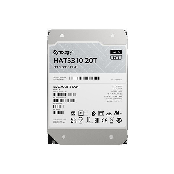 Synology Hard Drive | HAT5310-20T | 7200 RPM | 20000 GB