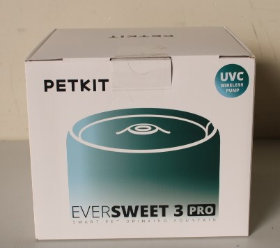 SALE OUT. Petkit Eversweet 3 Pro Drinking Fountain, UVC Wireless Pump, White | PETKIT | Smart Pet Drinking Fountain | Eversweet 3 Pro  (UVC) | Capacity 1.35 L | Filtering | Material Stainless Steel | White | DEMO