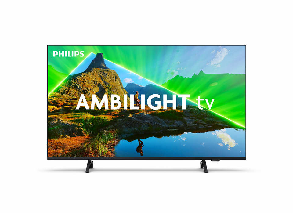 LED TV with Ambilight | 65PUS8319/12 | 65 | Smart TV | TITAN OS | 4K UHD | Black