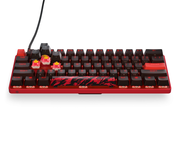 SteelSeries Apex 9 Mini | Gaming Keyboard | Wired | US | Faze Clan Edition | Optical