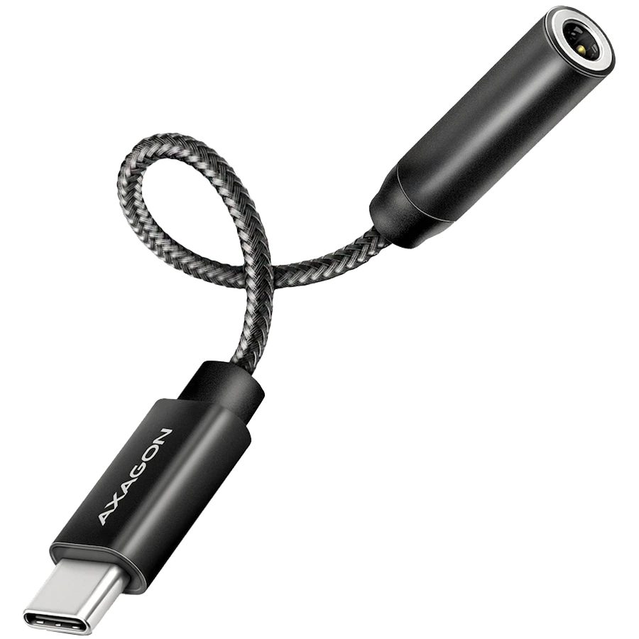 AXAGON ADA-HC USB-C - 3.5mm (F) connector, Hi-Res DAC, Audio Adapter 32bit 384kHz