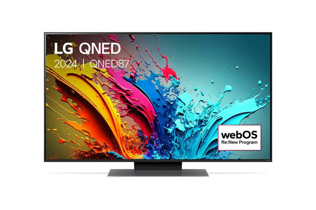 LG QNED TV | 55QNED87T3B | 55 | Smart TV | webOS 24 | 4k UHD | Black