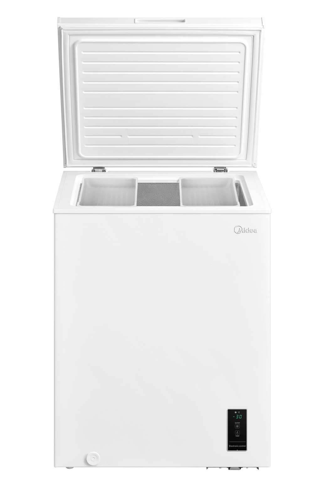 Midea Freezer | MDRC207FEE01 | Energy efficiency class E | Chest | Free standing | Height 85 cm | Total net capacity 142 L | White