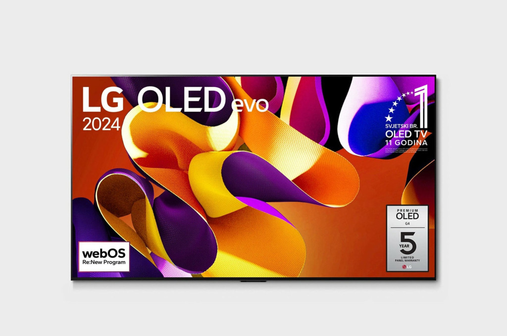 LG OLED TV | OLED55G42LW | 55 | Smart TV | webOS 24 | 4K UHD | Black