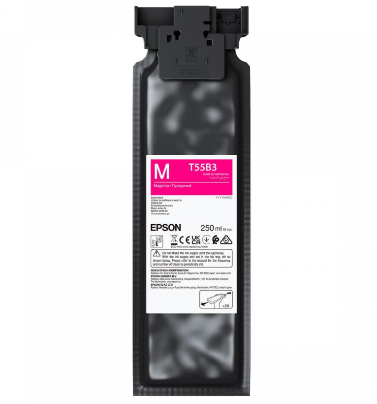 Epson UltraChrome DG2 T55B300 (250ml) | Ink Cartrige | Magenta