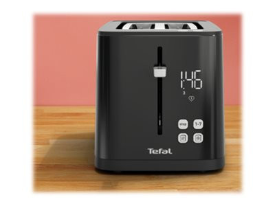 TEFAL Toaster | TT6408 | Power 850 W | Number of slots 2 | Housing material Plastic | Black