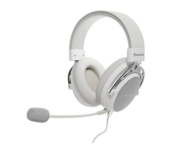 Genesis Gaming Headset | Toron 301 | Wired | Over-ear | Microphone | White