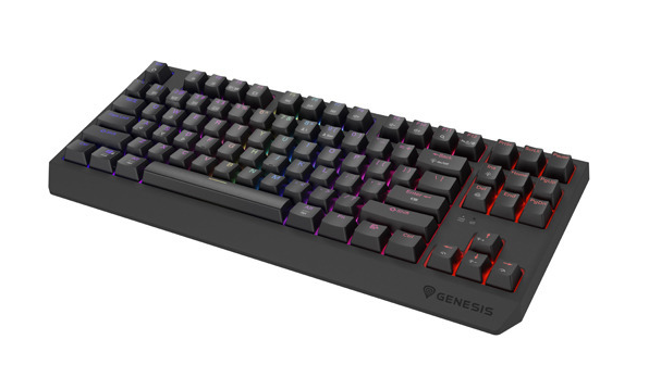 Genesis THOR 230 | Mechanical Gaming Keyboard | Wireless | US | Black | 2.4 GHz, Bluetooth, USB | Outemu Panda