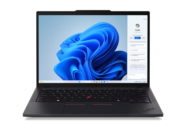 Lenovo ThinkPad T14 | Black | 14 " | IPS | WUXGA | 1920 x 1200 pixels | Anti-glare | Intel Core U7 | 155U | 64 GB | SO-DIMM DDR5 | Solid-state drive capacity 1000 GB | Intel Graphics | Windows 11 Pro | 802.11ax | Bluetooth version 5.3 | LTE Upgradable | Keyboard language Nordic | Keyboard backlit | Warranty 36 month(s) | Battery warranty 12 month(s