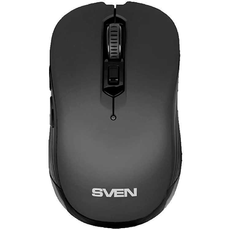 Wireless mouse RX-560SW black (silent bt. 5+1bt. 800-1600DPI, Soft Touch, blister)