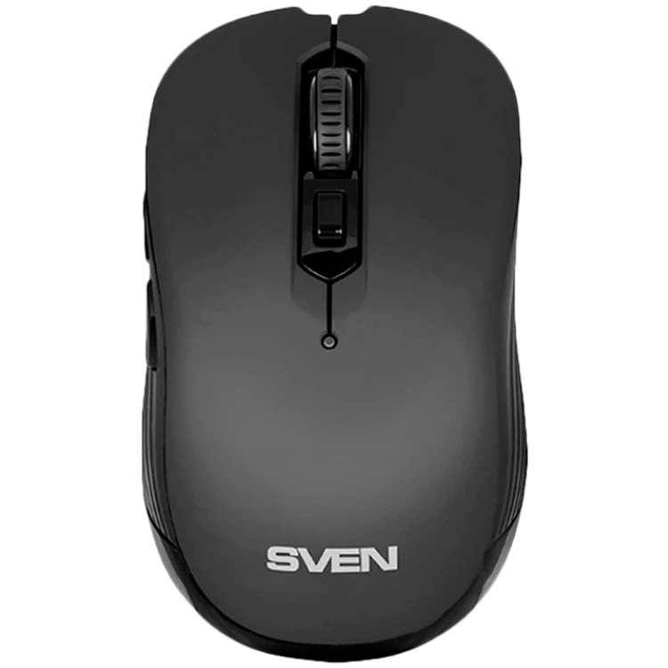 Wireless mouse RX-560SW black (silent bt. 5+1bt. 800-1600DPI, Soft Touch, blister)