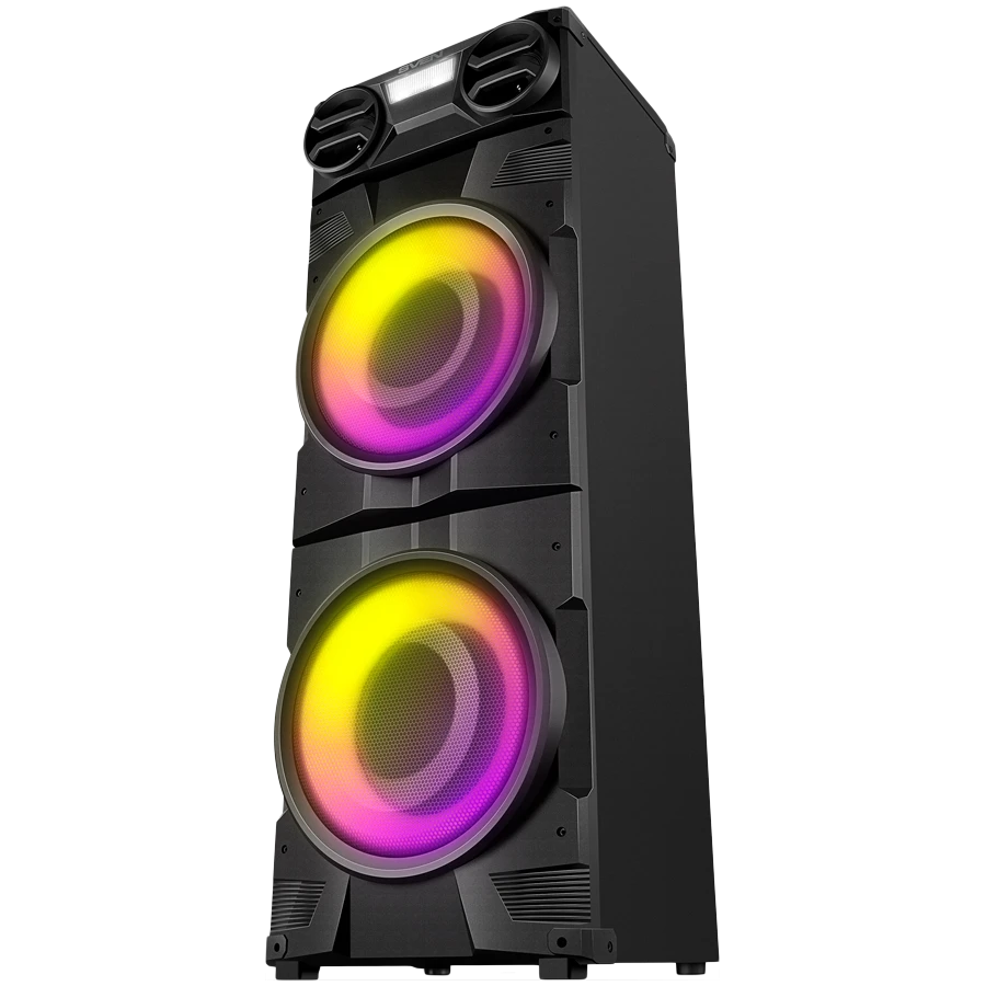 Speaker SVEN PS-1900, black (1000W, TWS, Bluetooth, FM, USB, LED-display, AC power)