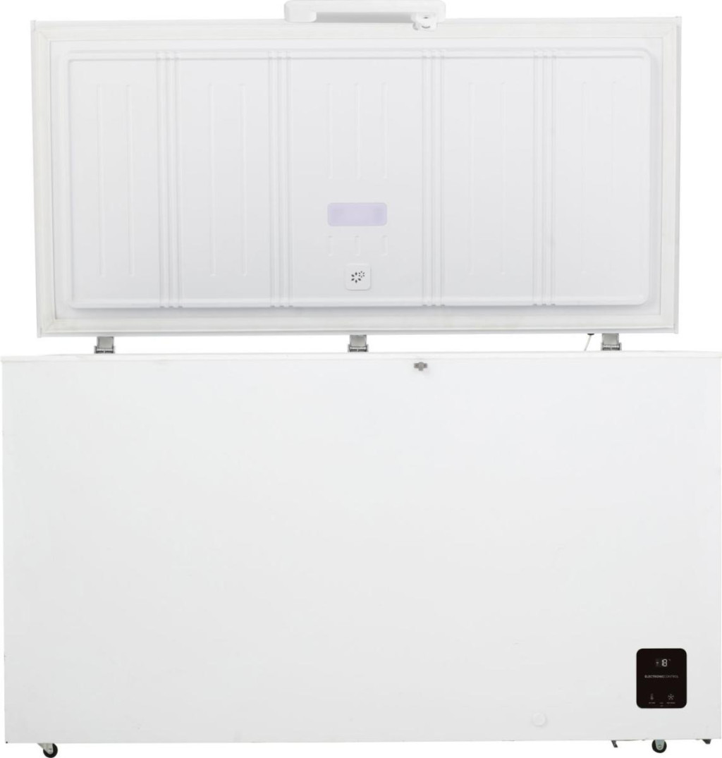 Gorenje Freezer | FH43EAW | Energy efficiency class E | Chest | Free standing | Height 85.8 cm | Total net capacity 440 L | Display | White