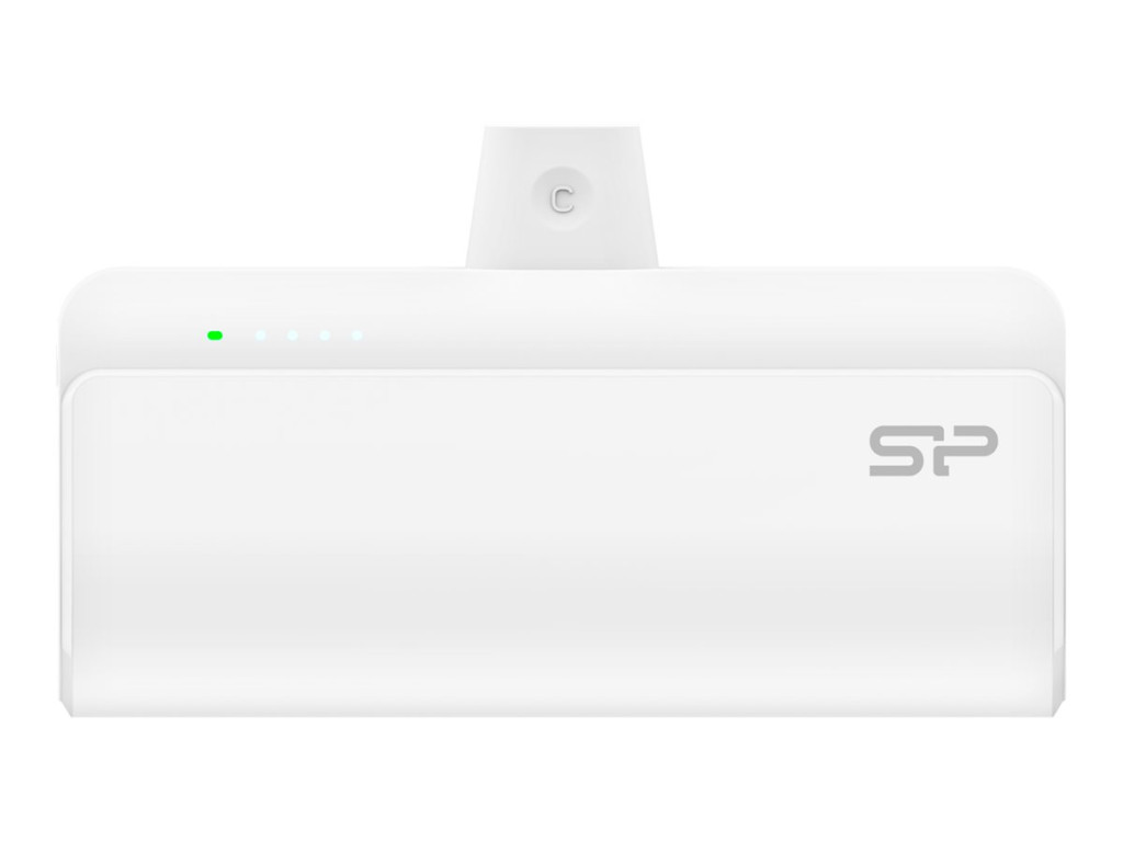 Silicon Power Power Bank | QD50 | 5000 mAh | USB-C | White