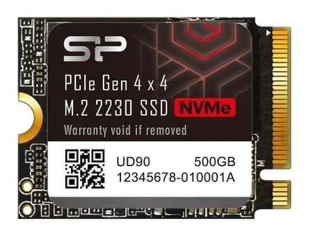 Silicon Power SSD | UD90 | 500 GB | SSD form factor M.2 2230 | Solid-state drive interface PCIe Gen4x4 | Read speed 4700 MB/s | Write speed 1700 MB/s