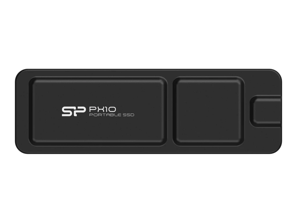 Silicon Power Portable SSD | PX10 | 512 GB | USB 3.2 Gen 2 | Black