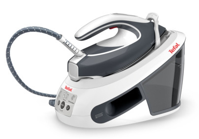 TEFAL Ironing System | SV8020E1 | 2200 W | 1.8 L | 6.6 bar | Vertical steam function | Calc-clean function | Grey/White