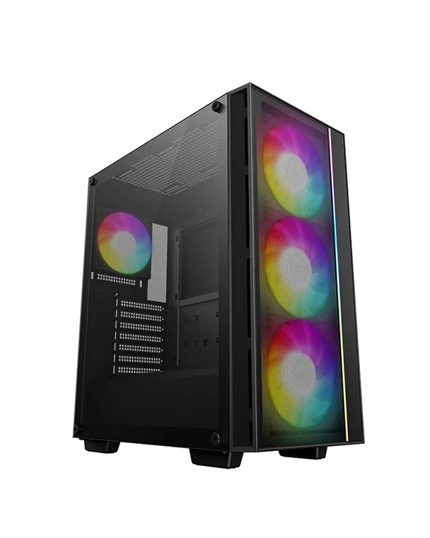 Deepcool Case | MATREXX 55 Mesh V4 C | Black | Mid Tower | Power supply included No | ATX PS2