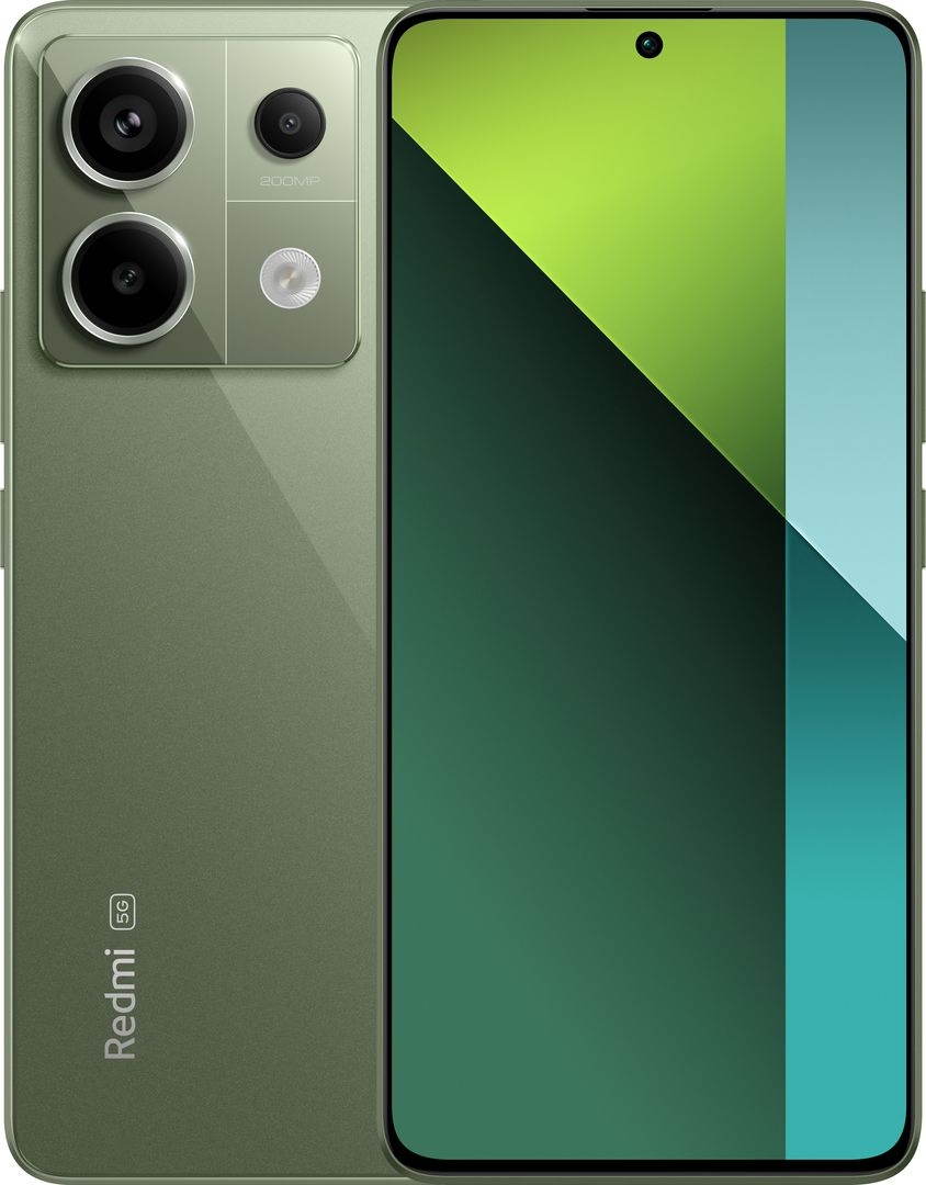 Redmi | Note 13 Pro 5G | Olive Green | 6.67 " | AMOLED | 2712 x 1220 pixels | Qualcomm | Snapdragon 7s Gen 2 | Internal RAM 8 GB | 256 GB | Dual SIM | Nano-SIM | 4G | 5G | Main camera 200+8+2 MP | Secondary camera 16 MP | Android | 13