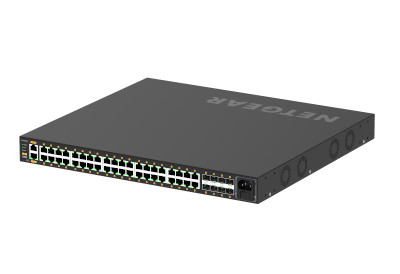 NETGEAR GSM4248PX-100EUS võrgulüliti Juhitav L2/L3/L4 Gigabit Ethernet (10/100/1000) Power over Ethernet tugi Must