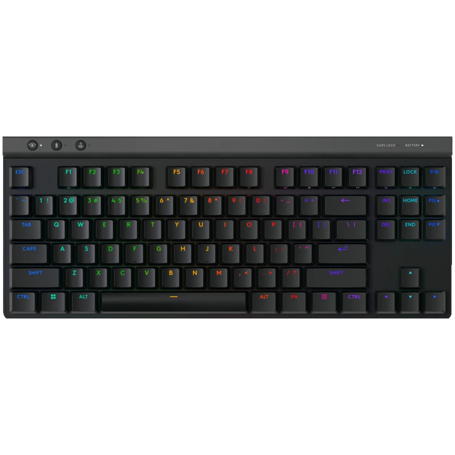 LOGITECH G515 TKL Gaming Keyboard - BLACK - US INT'L - 2.4GHZ/BT - EMEA28i-935 - TACTILE