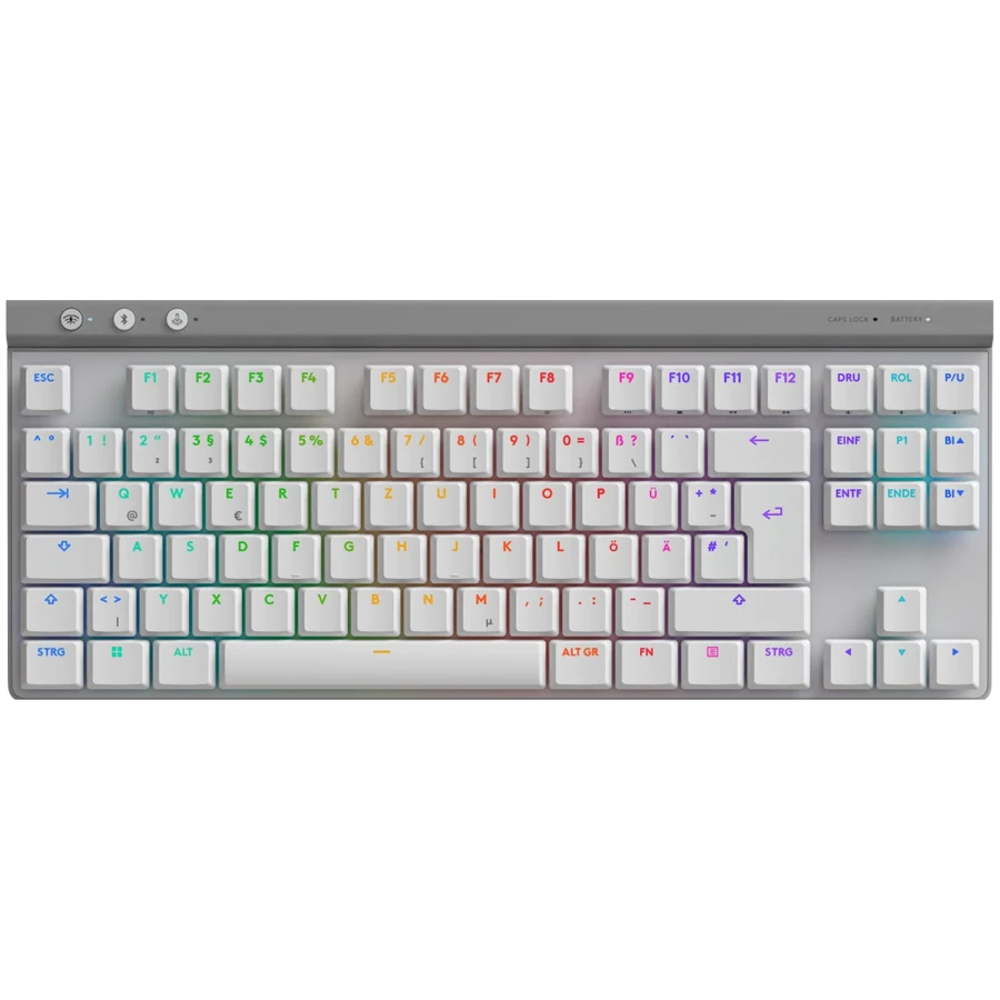 LOGITECH G515 LIGHTSPEED TKL - WHITE - US INT'L - 2.4GHZ/BT- EMEA28i-935 - TACTILE