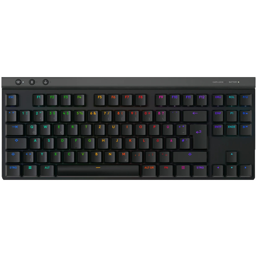 LOGITECH G515 LIGHTSPEED TKL - BLACK - US INT'L - 2.4GHZ/BT - EMEA28i-935 - TACTILE