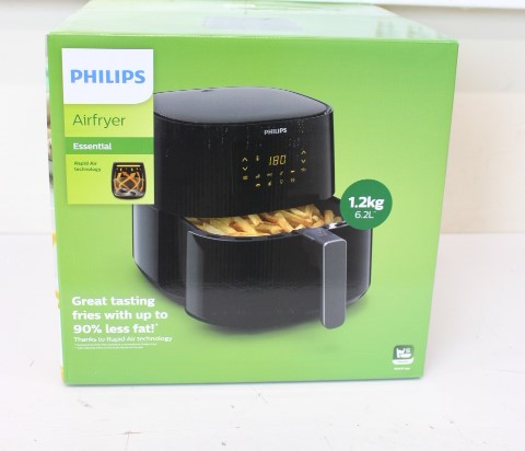 SALE OUT. Philips HD9270/70 Airfryer XL, 2000 W, Black | Philips Airfryer XL | HD9270/70 | Power 2000 W | Capacity 6.2 L | Rapid Air technology | Black | DAMAGED PACKAGING