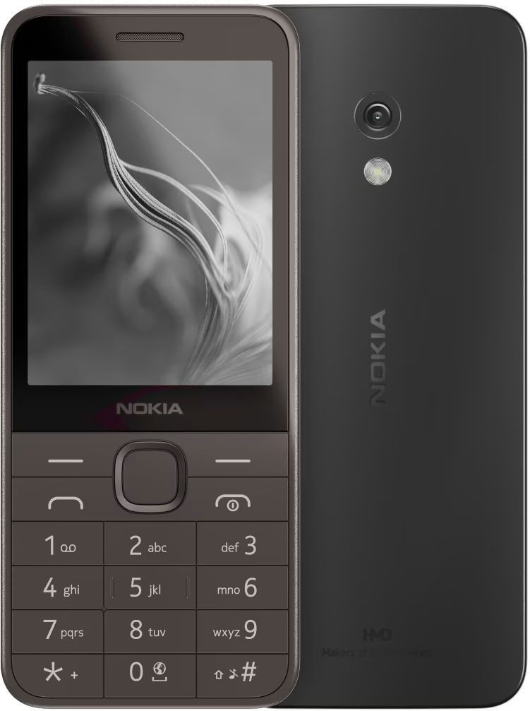 Nokia | 235 4G (2024) | Black | 2.8 " | 128 MB | 64 MB | Dual SIM | Bluetooth | 5.0 | USB version USB Type-C | Main camera 2 MP | 1450 mAh
