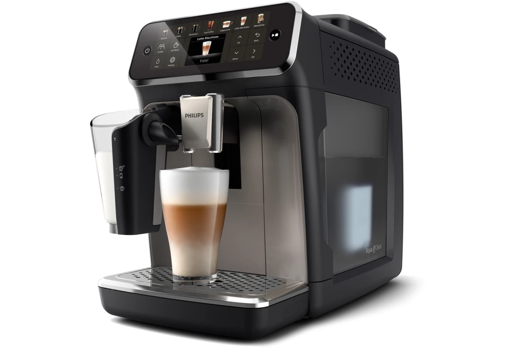 Philips Coffee Maker | EP4449/70	4400 Series | Pump pressure 15 bar | Built-in milk frother | Fully Automatic | 1500 W | Black