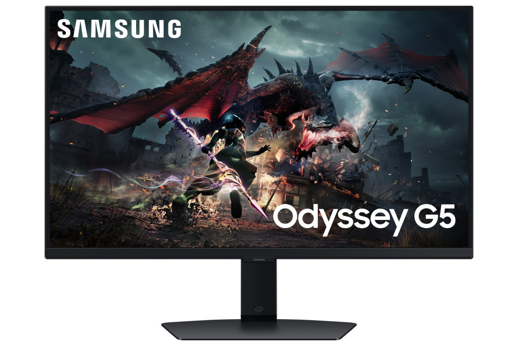 Samsung LS27DG500EUXEN | 27 " | IPS | QHD | 16:9 | 180 Hz | 1 ms | 2560 x 1440 pixels | HDMI ports quantity 1 | Black