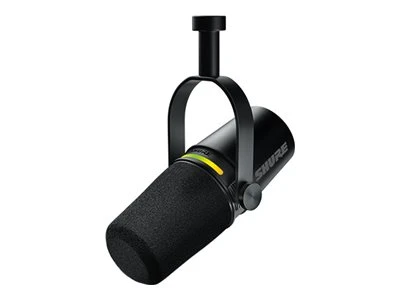 Shure Podcast Microphone | MV7+ | USB Type-C | Black
