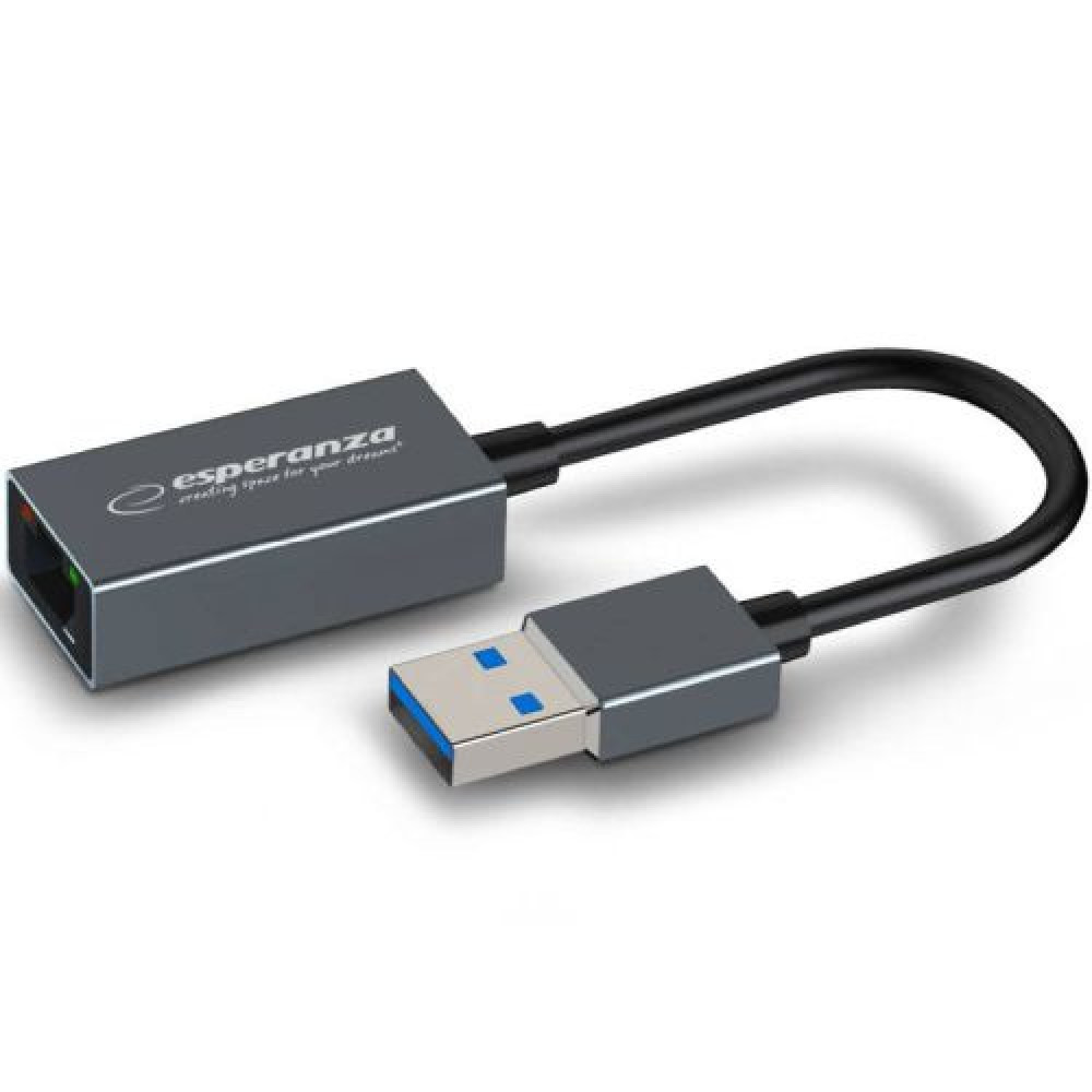 Esperanza Gigabit Interneti Adapter, USB 3.0 - RJ45