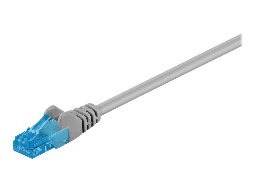 Goobay Patch cable | CAT 6A U/UTP | AWG 26/7 | Cable length: 1 m | Grey