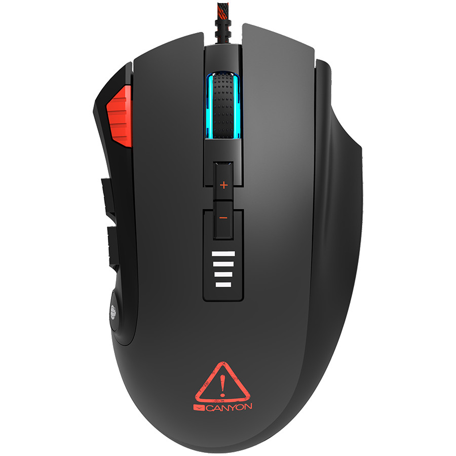 CANYON mouse Merkava GM-15 RGB 12buttons Wired Black