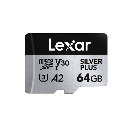 Lexar | SILVER PLUS | 64 GB | microSDXC | Flash memory class 10