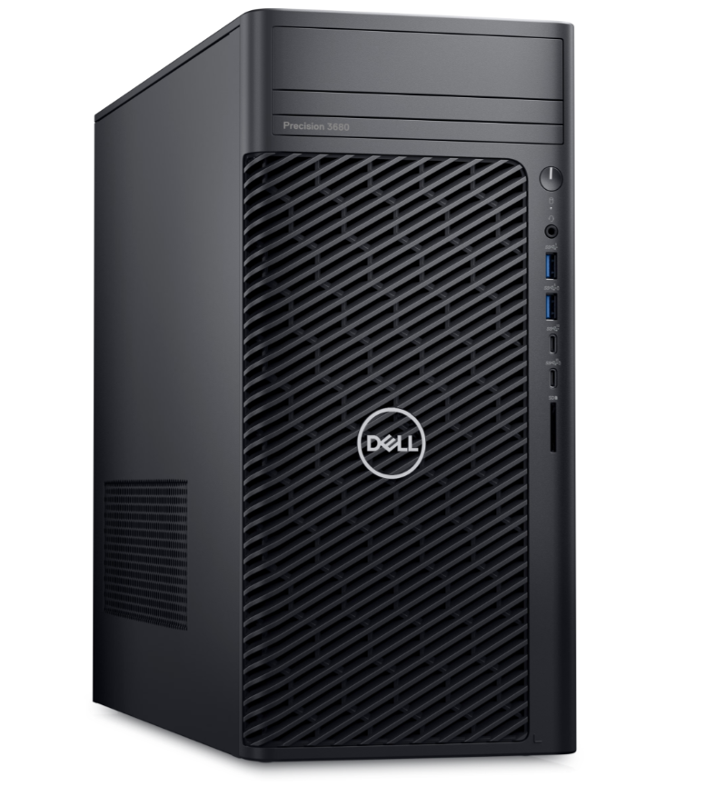 Dell Precision | 3680 | Desktop | Tower | Intel Core i7 | i7-14700 | Internal memory 32 GB | DDR5 | Solid-state drive capacity 1000 GB | Nvidia RTX 2000 Ada | No Optical Drive | Keyboard language No keyboard | Windows 11 Pro | Warranty 36 month(s)