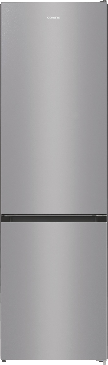 Gorenje Refrigerator | NRK6202ES4 | Energy efficiency class E | Free standing | Combi | Height 200 cm | No Frost system | Fridge net capacity 235 L | Freezer net capacity 96 L | Display | 38 dB | Grey