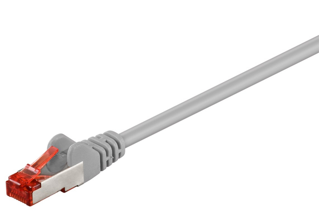 Patch Cable | 50889 CAT 6 S/FTP | PVC AWG 28/7 | Cable length: 5 m | Grey