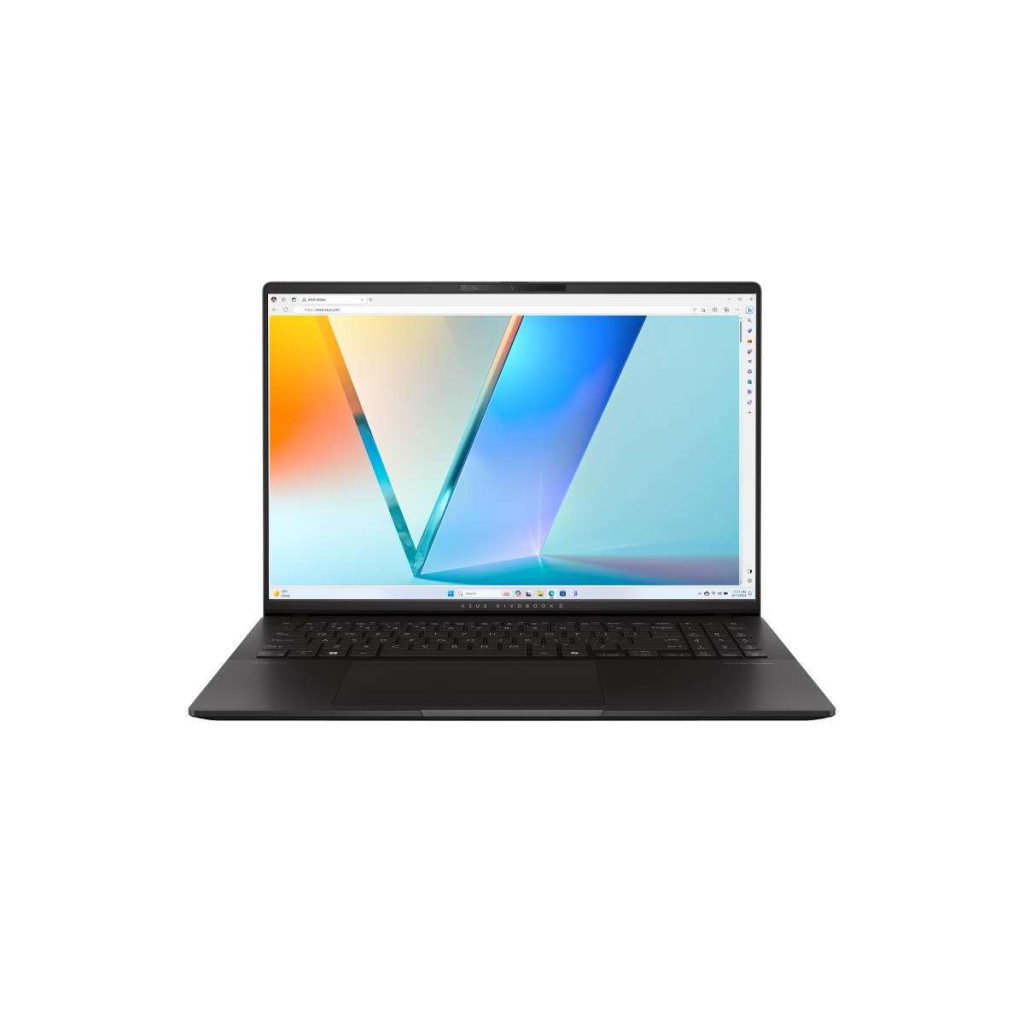 Asus Vivobook S 16 OLED M5606UA-MX042W | Neutral Black | 16 " | OLED | 3.2K | 3200 x 2000 pixels | AMD Ryzen 7 | 8845HS | 16 GB | LPDDR5X | Solid-state drive capacity 1000 GB | AMD Radeon Graphics | Windows 11 Home | 802.11ax | Bluetooth version 5.3 | Keyboard language English | Keyboard backlit | Warranty 24 month(s)