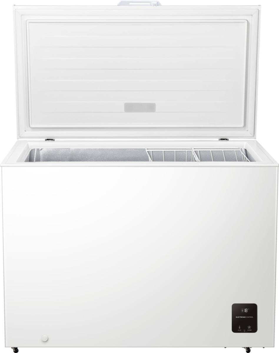 Gorenje Freezer | FH30EAW | Energy efficiency class E | Chest | Free standing | Height 84.7 cm | Total net capacity 297 L | Display | White