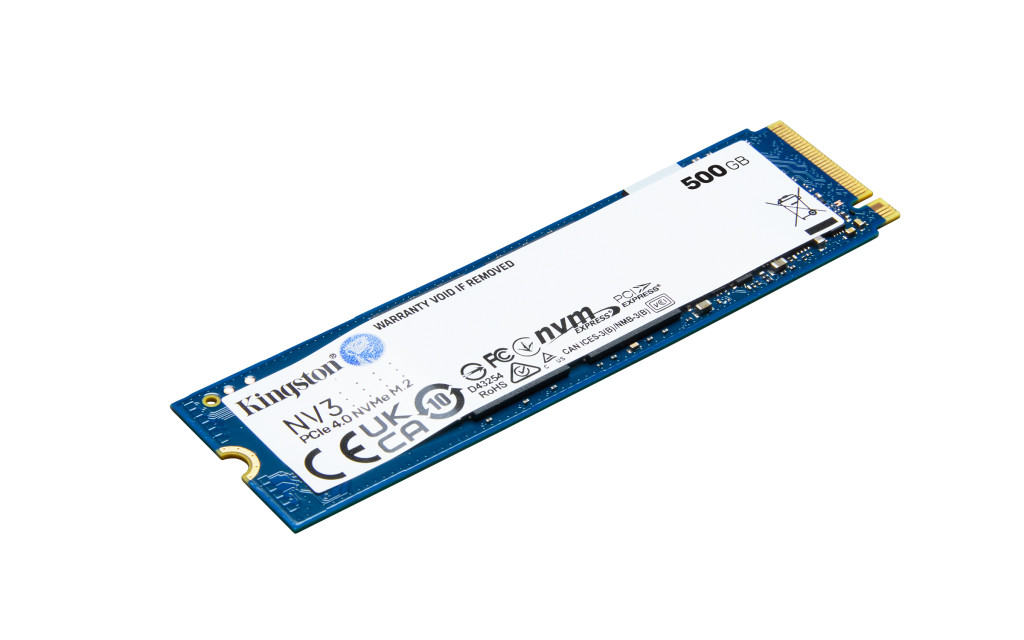 KINGSTON 500GB NV3 M.2 2280 PCIe 4.0 SSD